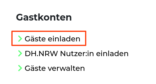 mysciebo Projektboxverwaltung