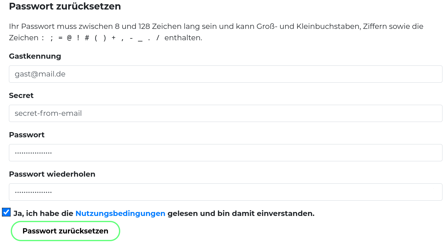 mysciebo Projektboxverwaltung